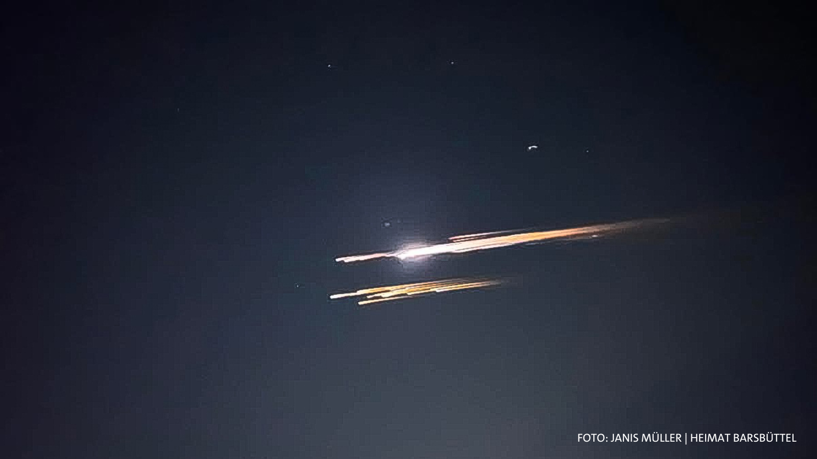 US-Satellit verglüht über Barsbüttel